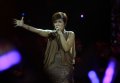 Novita Dewi di Result Show X Factor Indonesia
