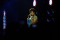 Novita Dewi di Result Show X Factor Indonesia