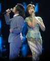 Novita Dewi ft Alex Rudiart di Result Show X Factor Indonesia