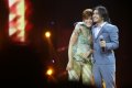 Novita Dewi ft Alex Rudiart di Result Show X Factor Indonesia
