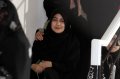 Pipik Dian Irawati di Pengajian 40 Hari Uje