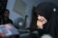 Pipik Dian Irawati di Pengajian 40 Hari Uje