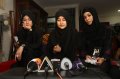 Pipik Dian Irawati di Pengajian 40 Hari Uje