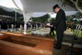 Presiden SBY di Pemakaman Taufiq Kiemas