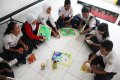 Siswa SMPN 11 Semarang Ikuti Pelajaran Kerajinan Tangan