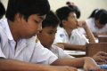 Ujian Kenaikan Kelas di SMPN 11 Semarang