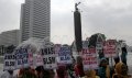Demo BLSM di Bundaran HI