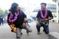 Ramon Y Tungka Melakukan Sujud Syukur