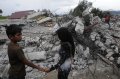 Korban Gempa di Aceh Tengah