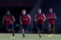 Latihan Tim Arsenal