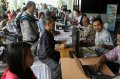Antre Pendaftaran Mudik Gratis Jasa Raharja