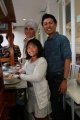 Eko Patrio Bersama Istri Selamatan Warung Komando Miliknya
