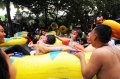 Water Boom Lippo Cikarang Ramai Pengunjung