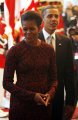 Barack Obama Bersama Michelle di Istana Merdeka