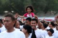 Peserta Lomba Lari IDR