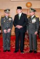Presiden Berbincang dengan Panglima TNI dan KSAD Baru