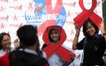 Peringatan Hari HIV AIDS di Semarang