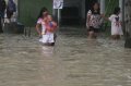 Banjir Jalan Raya Kaligawe Semarang