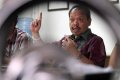 Sutan Bhatoegana Nyambangi Tribun Jakarta