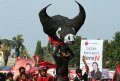 Megawati dan Puan Kampanye PDIP di Sukoharjo