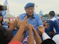SBY Ibu Ani dan Ibas Jurkam Kampanye Partai Demokrat