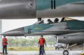 Enam Pesawat Tempur F-16 TNI AU Latihan di Aceh