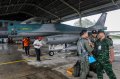 Enam Pesawat Tempur F-16 TNI AU Latihan di Aceh
