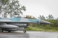 Enam Pesawat Tempur F-16 TNI AU Latihan di Aceh