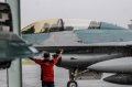Enam Pesawat Tempur F-16 TNI AU Latihan di Aceh