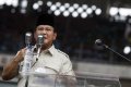Prabowo Memperingati Hari Buruh di GBK