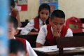 Ujian Sekolah Tingkat SD di Makassar