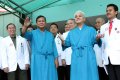 Prabowo Subianto-Hatta Rajasa Jalani Pemeriksaan Kesehatan