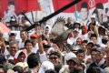 Capres Prabowo Kampanye di Makassar