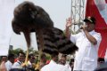 Capres Prabowo Kampanye di Makassar