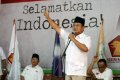 Capres Prabowo Kunjungi Posko Merah Putih