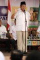 Capres Prabowo Kunjungi Posko Merah Putih