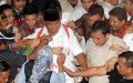 Prabowo Blusukan Ke Pasar Tanah Abang 