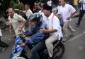 Prabowo Naik Ojek 