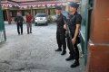 KPU Sulsel Dijaga Ketat Polisi Bersenjata Lengkap