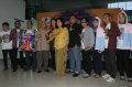 Mari E Pangestu di Prosesi Peluncuran Film Animasi Kukurockyou