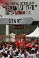 Peserta Independence Day Run 2014
