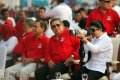 Ibu Negara Memotret di Acara Independence Day Run 2014
