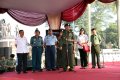 Prajurit TNI dan Polri Ikuti Donor Darah HUT TNI ke-69