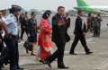 Presiden SBY Tiba dari Lawatan ke Singapura