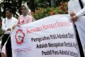 Unjuk Rasa Dukung RUU Advokat