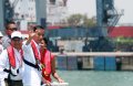 Jokowi Tinjau Pelabuhan Tanjung Priok