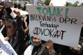 Peradi Demo Tolak RUU Advokat