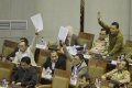 Sidang Paripurna RUU Pilkada Ricuh