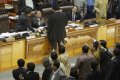 Sidang Paripurna RUU Pilkada Ricuh