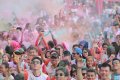 Ribuan Peserta Ikuti Colour Run Tribun Lampung